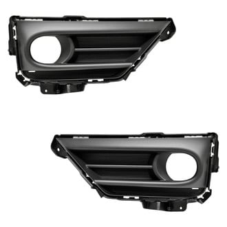 Replace® - Front Driver and Passenger Side Fog Light Bezel Set (CAPA Certified)