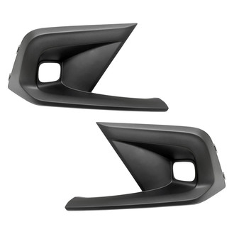 Replace® - Front Driver and Passenger Side Fog Light Bezel Set (Standard Line)