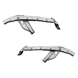 Replace® - Front Upper Outer Driver and Passenger Side Bumper Cover Bracket Set (Standard Line)