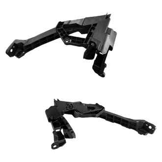 Replace® - Front Driver and Passenger Side Bumper Headlight Bracket Set (CAPA Certified)