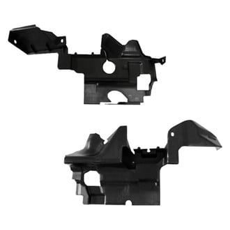 Replace® - Front Driver and Passenger Side Bumper Cover Air Duct Set (Standard Line)