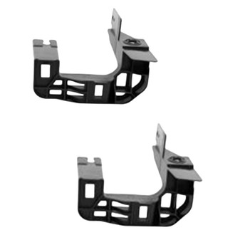 Replace® - Front Inner Driver and Passenger Side Bumper Cover Bracket Set (CAPA Certified)