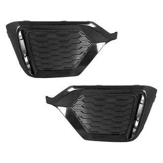 Replace® - Rear Outer Driver and Passenger Side Fog Light Cover Set (CAPA Certified)