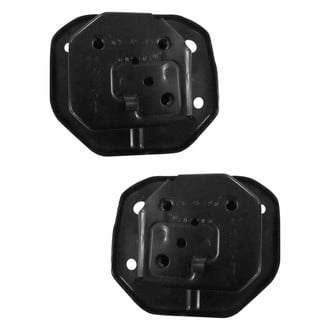 Replace® - Rear Driver and Passenger Side Bumper Mounting Bracket Set (Diamond Standard Line)