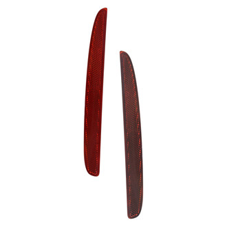 Replace® - Rear Driver and Passenger Side Bumper Reflector Set (CAPA Certified)