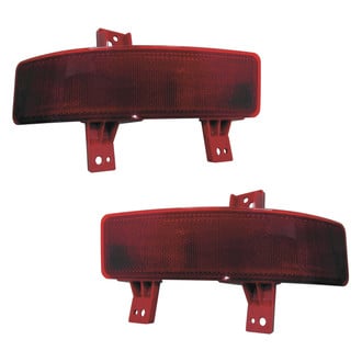 Replace® - Rear Driver and Passenger Side Bumper Reflector Set (Standard Line)