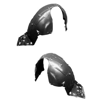 Replace® - Front Driver and Passenger Side Fender Liner Set (Standard Line)
