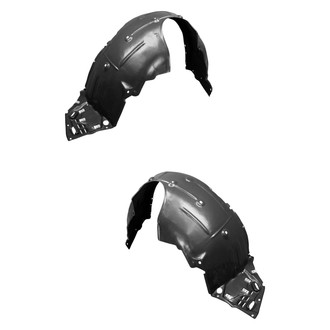 Replace® - Front Driver and Passenger Side Fender Liner Set (Standard Line)
