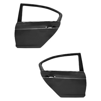 Replace® - Rear Driver and Passenger Side Door Shell Set (Brand New OE)