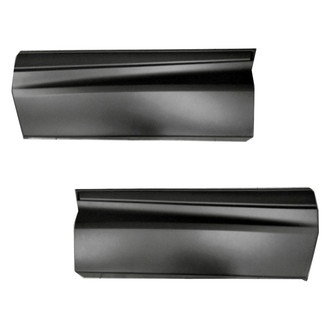 Replace® - Rear Lower Driver and Passenger Side Door Molding Set (Standard Line)