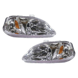 Replace® - Driver and Passenger Side Replacement Headlight Set (Value Line)