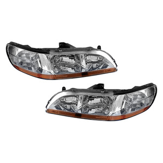 Replace® - Driver and Passenger Side Replacement Headlight Set (CAPA Certified)