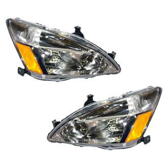 Replace® - Driver and Passenger Side Replacement Headlight Set (Standard Line)