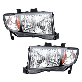 Replace® - Driver and Passenger Side Replacement Headlight Set Lens and Housing (Value Line)