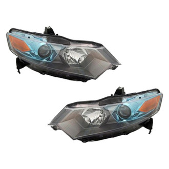 Replace® - Driver and Passenger Side Replacement Headlight Set (CAPA Certified)