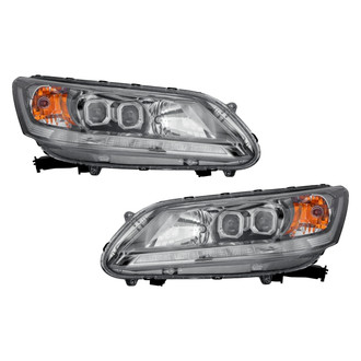 Replace® - Driver and Passenger Side Replacement Headlight Set (CAPA Certified)
