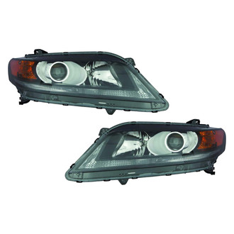 Replace® - Driver and Passenger Side Replacement Headlight Set (Standard Line)