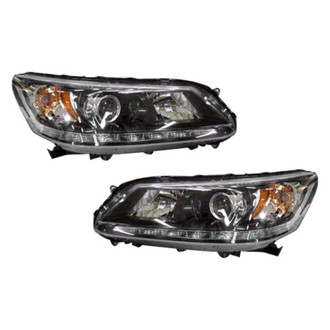 Replace® - Driver and Passenger Side Replacement Headlight Set (CAPA Certified)