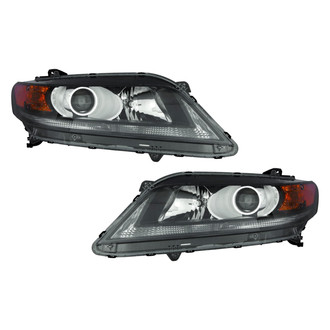 Replace® - Driver and Passenger Side Replacement Headlight Set (CAPA Certified)