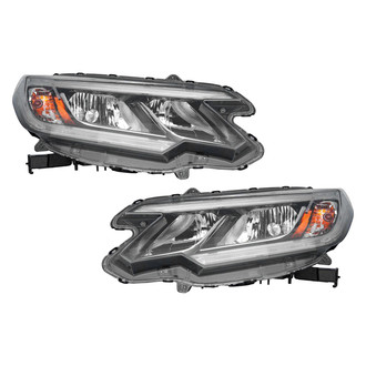 Replace® - Driver and Passenger Side Replacement Headlight Set (CAPA Certified)
