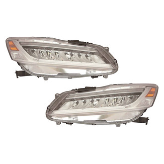 Replace® - Driver and Passenger Side Replacement Headlight Set (CAPA Certified)