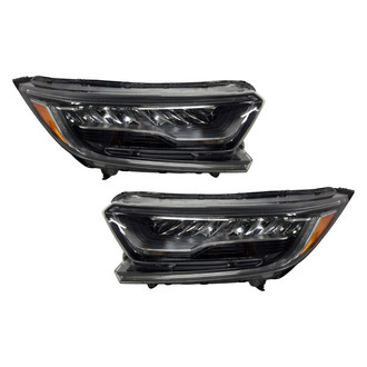Replace® - Driver and Passenger Side Replacement Headlight Set (CAPA Certified)