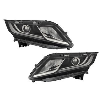 Replace® - Driver and Passenger Side Replacement Headlight Set (CAPA Certified)