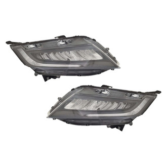 Replace® - Driver and Passenger Side Replacement Headlight Set (Standard Line)