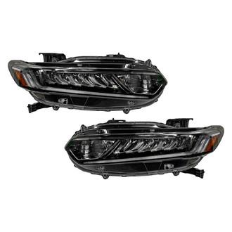 Replace® - Driver and Passenger Side Replacement Headlight Set (Standard Line)