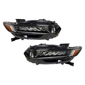 Replace® - Driver and Passenger Side Replacement Headlight Set (CAPA Certified)