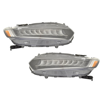 Replace® - Driver and Passenger Side Replacement Headlight Set (CAPA Certified)