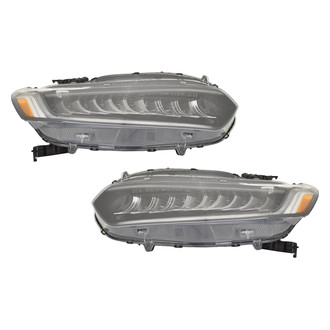 Replace® - Driver and Passenger Side Replacement Headlight Set (CAPA Certified)
