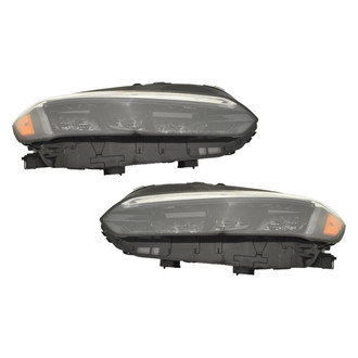 Replace® - Driver and Passenger Side Replacement Headlight Set (Standard Line)