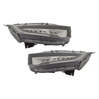Replace® - Driver and Passenger Side Replacement Headlight Set (CAPA Certified)