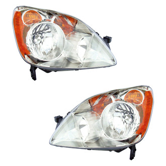 Replace® - Driver and Passenger Side Replacement Headlight Set Lens and Housing (CAPA Certified)