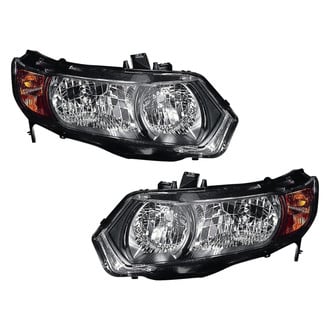 Replace® - Driver and Passenger Side Replacement Headlight Set Lens and Housing (CAPA Certified)