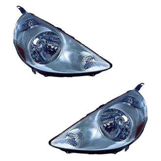 Replace® - Driver and Passenger Side Replacement Headlight Set Lens and Housing (CAPA Certified)