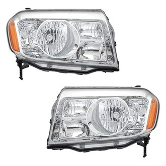 Replace® - Driver and Passenger Side Replacement Headlight Set (Value Line)
