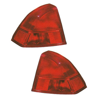 Replace® - Driver and Passenger Side Outer Replacement Tail Lights (Value Line)