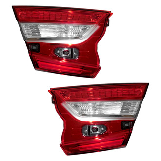 Replace® - Driver and Passenger Side Inner Replacement Tail Lights (CAPA Certified)