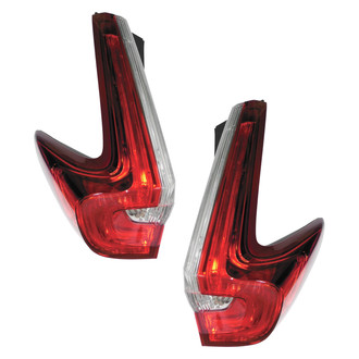 Replace® - Driver and Passenger Side Outer Replacement Tail Lights (CAPA Certified)