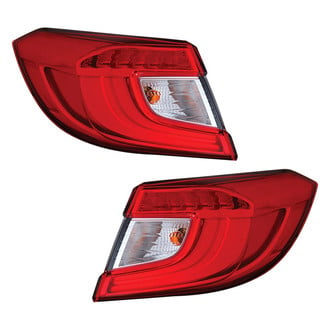 Replace® - Driver and Passenger Side Outer Replacement Tail Lights (CAPA Certified)