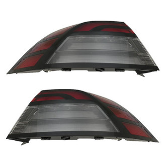 Replace® - Driver and Passenger Side Outer Replacement Tail Lights (CAPA Certified)