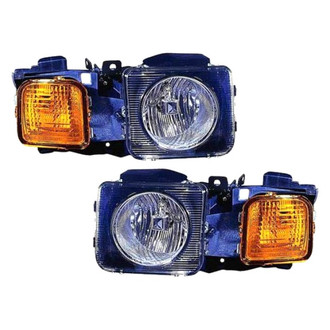Replace® - Driver and Passenger Side Replacement Headlight Set (Value Line)