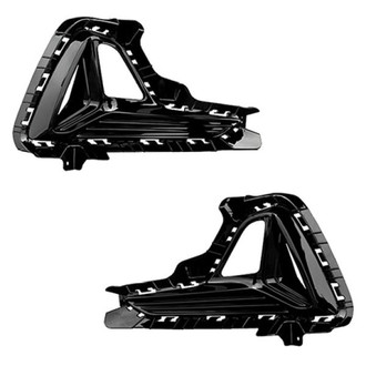 Replace® - Front Driver and Passenger Side Fog Light Bezel Set (Standard Line)