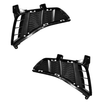 Replace® - Front Lower Outer Driver and Passenger Side Fog Light Cover Set (Standard Line)