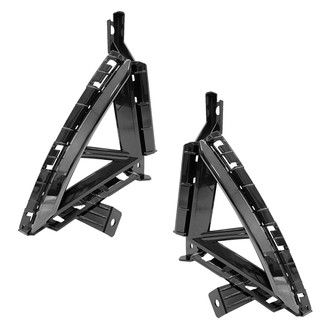 Replace® - Front Outer Driver and Passenger Side Bumper Insert Set (Standard Line)