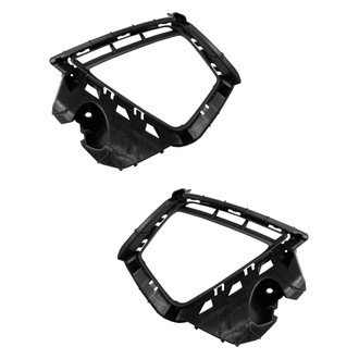 Replace® - Front Driver and Passenger Side Fog Light Bezel Set (CAPA Certified)