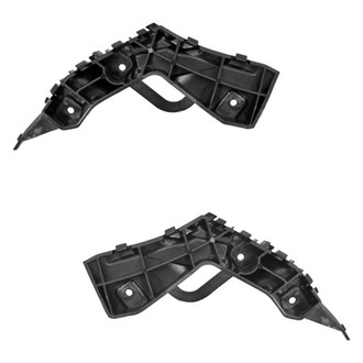 Replace® - Front Outer Driver and Passenger Side Bumper Cover Mounting Bracket Set (CAPA Certified)