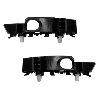 Replace® - Front Upper Driver and Passenger Side Bumper Cover Bracket Set (CAPA Certified)